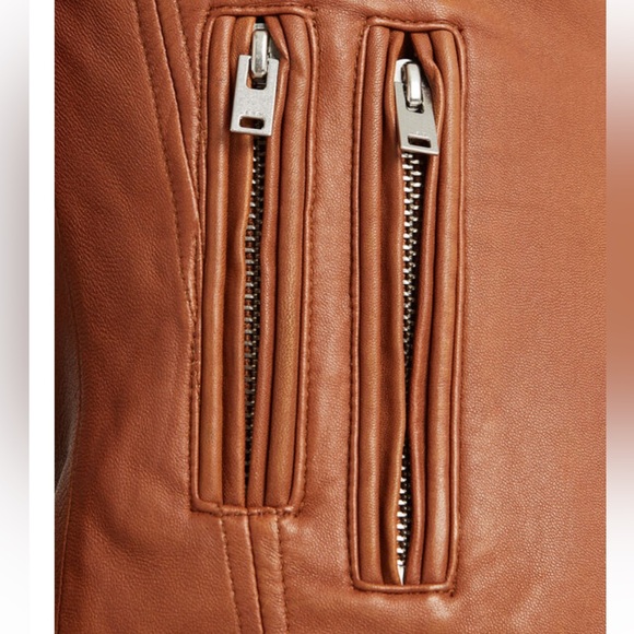 IRO han Leather jacket in cognac - Picture 5 of 6